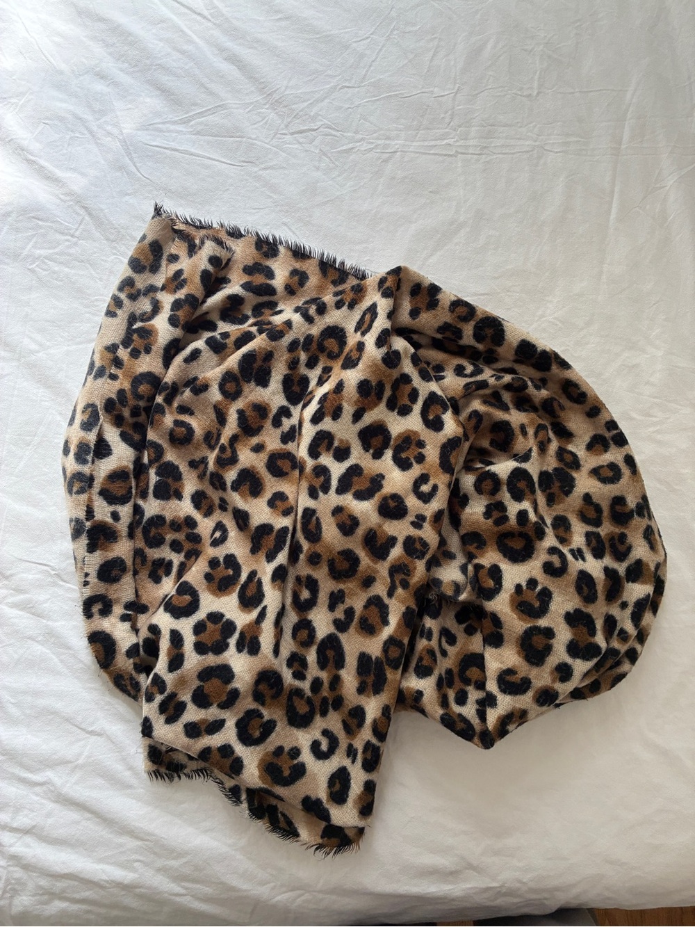 ZARA leopard print shawl